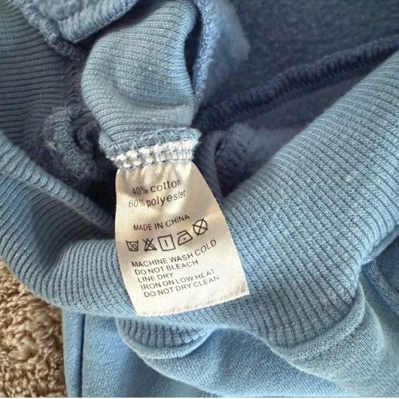 Happy Camp3r Blue Hooded Sweatshirt - Picture 9 of 9